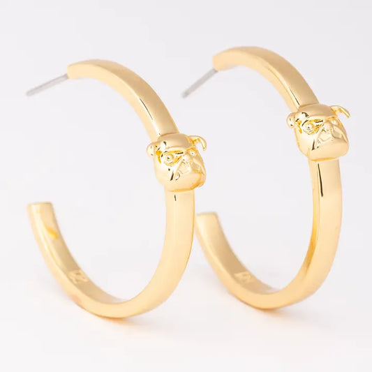 Michelle McDowell Earrings Eloise Bulldog