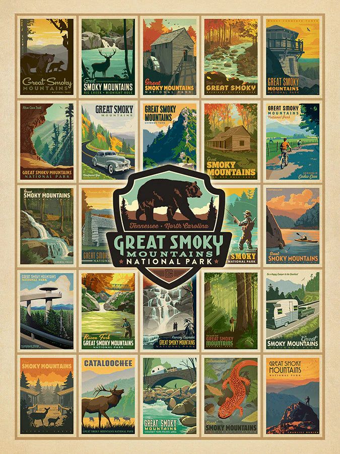 True South Great Smoky Mountains Multi Puzzle