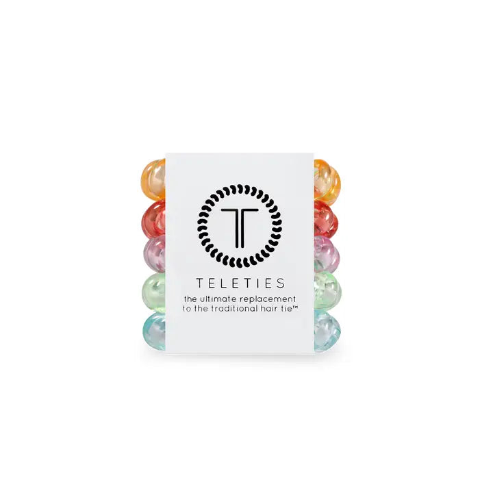 Teleties Spiral Hair Coil | Tiny | Technicolor Dreams