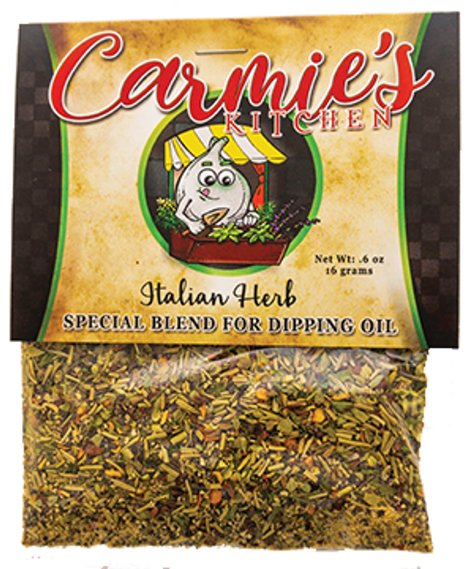 CARMIE'S KITCHEN ITALIAN HERB BREAD DIPPING OIL MIX