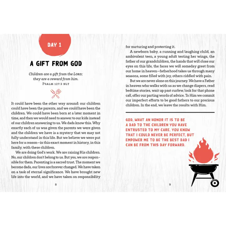 Barbour Publishing, Inc. The 100-Day Devotional For Dads
