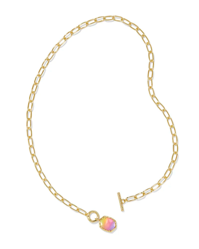 Kendra Scott Daphne Convertible Gold Link and Chain Necklace