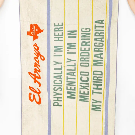 El Arroyo Beach Towel - 36" X 70" - Mentally in Mexico