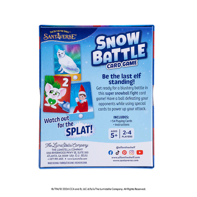 The Elf on the Shelf Santaverse™ Snow Battle Card Game