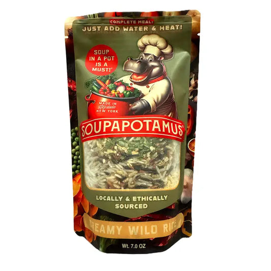 Soupapotamus Creamy Wild Rice Shelf-Stable Dry Soup