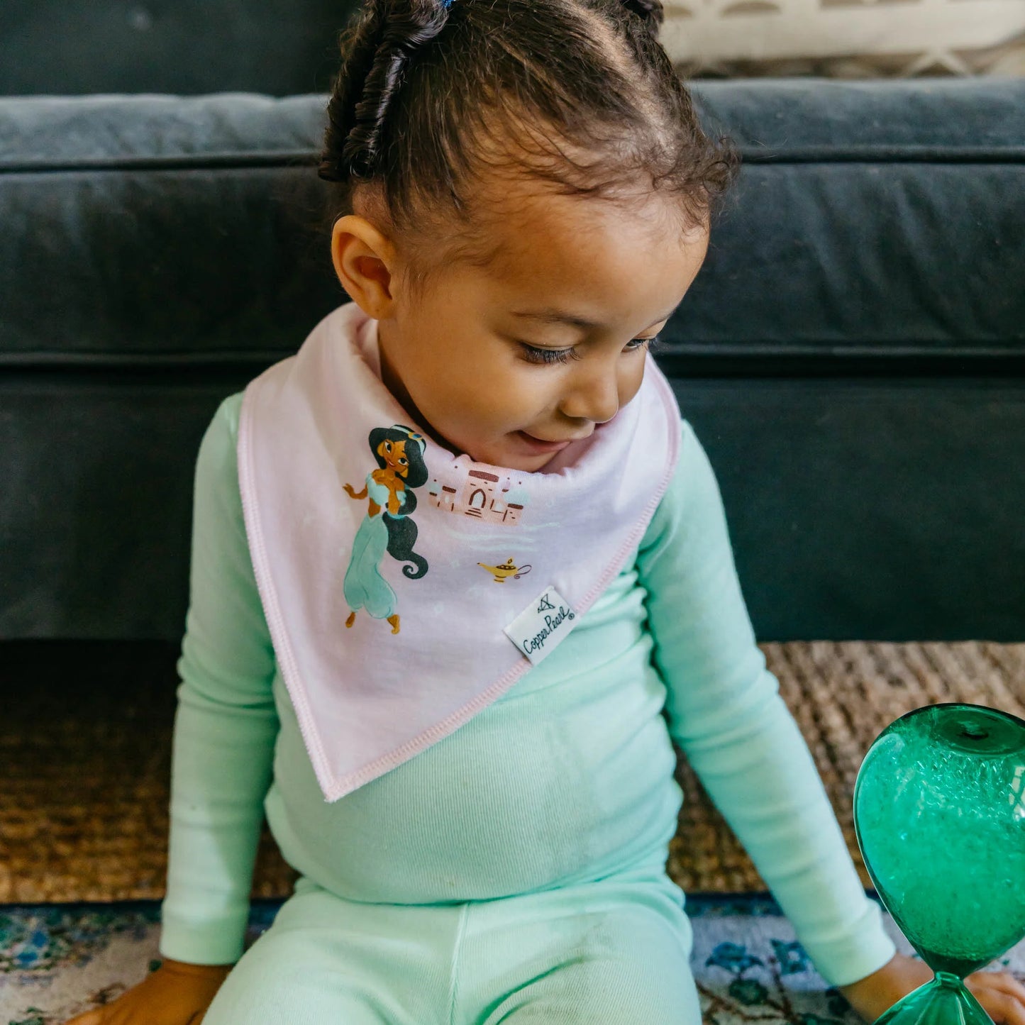 Copper Pearl Disney Princess Baby Bandana Bibs