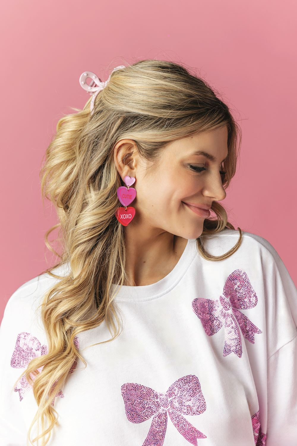 MUD PIE VALENTINE'S EARRINGS