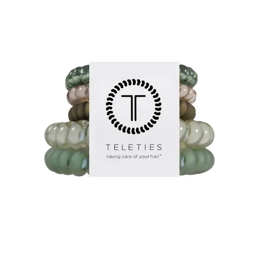 Teleties Mossy Moments Mixed Hair Ties