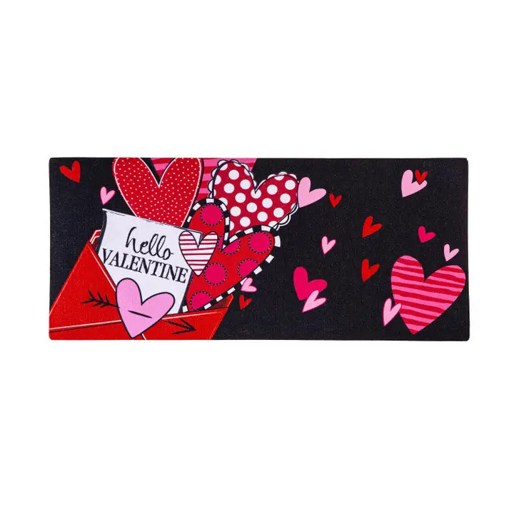 Evergreen Enterprises Sending Love Valentine's Day Sassafras Switch Mat