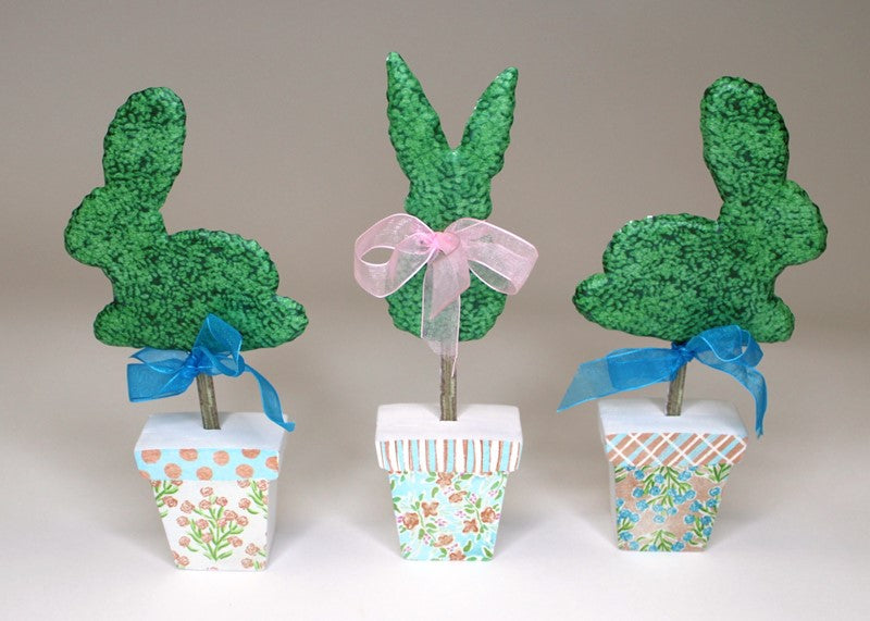 TradeCie 2.5-4x8.5-9" Bunny Topiary