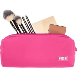 Kusshi Essentials Cosmetics Pouch-French Pink/ Sherbert