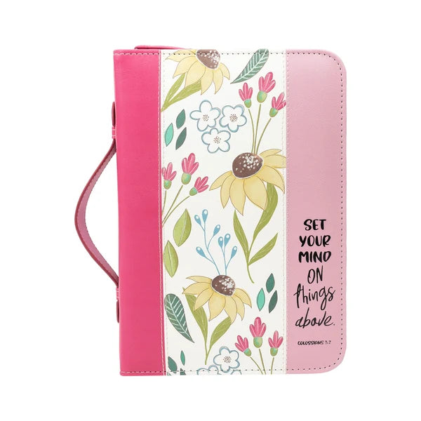 Divine Details: Bible Cover - Set Your Mind On Things Above