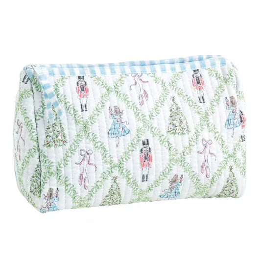 MUD PIE NUTCRACKER QUILTED CASE
