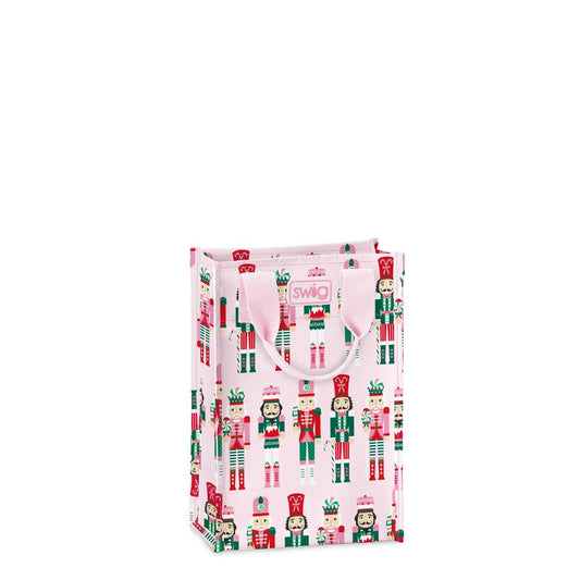 Swig Sugar Plum Soldiers Reusable Gift Bag (Tall)