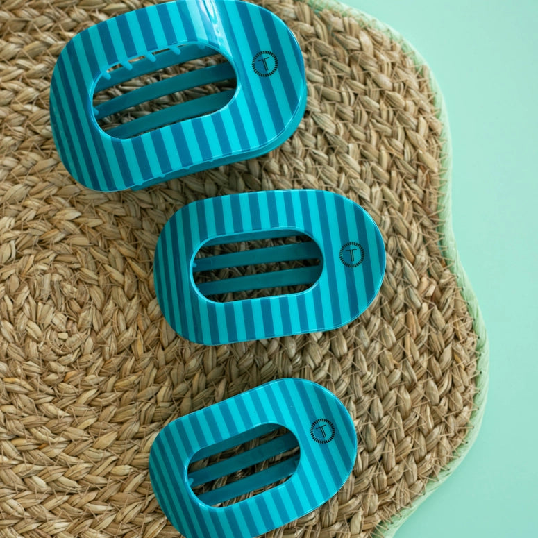 Teleties Cabana Cutie | Medium | Flat Round Hair Clip