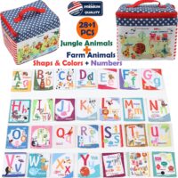 Bebe Mondo Cloth Flash Cards with bag