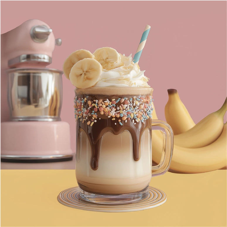 Jordan's Skinny Mixes Dippin' Dots® Banana Split Ice Cream Syrup