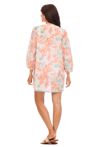 MUD PIE PEARLA COVERUP-ORANGE