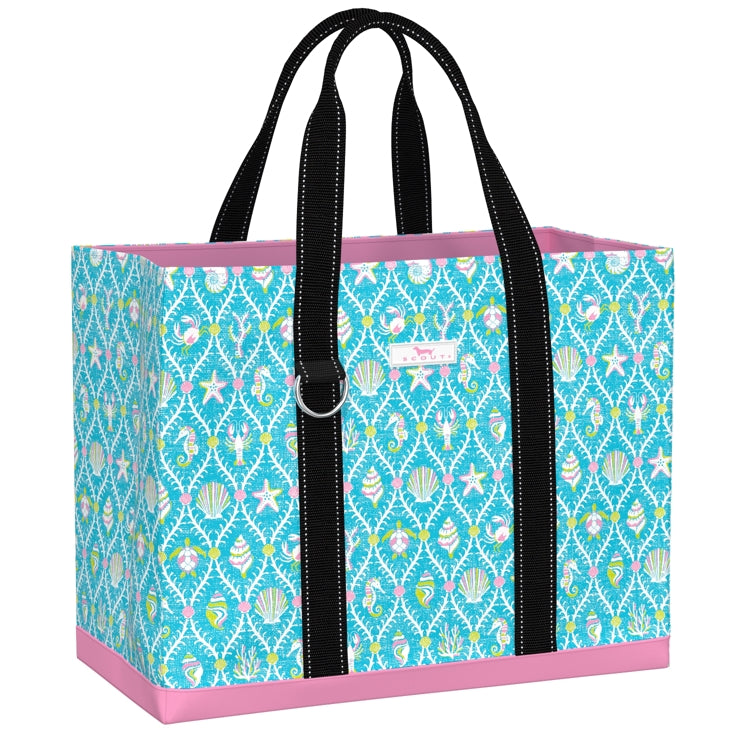 SCOUT BAGS Original Deano Tote Large Aqua La Vista