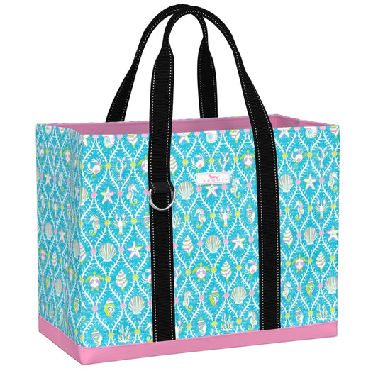 SCOUT BAGS Original Deano Tote Large Aqua La Vista