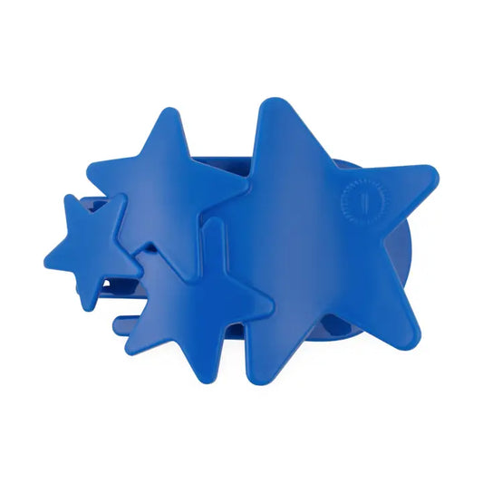 Teleties Flat Hair Clip | Large | Blue Shooting Star