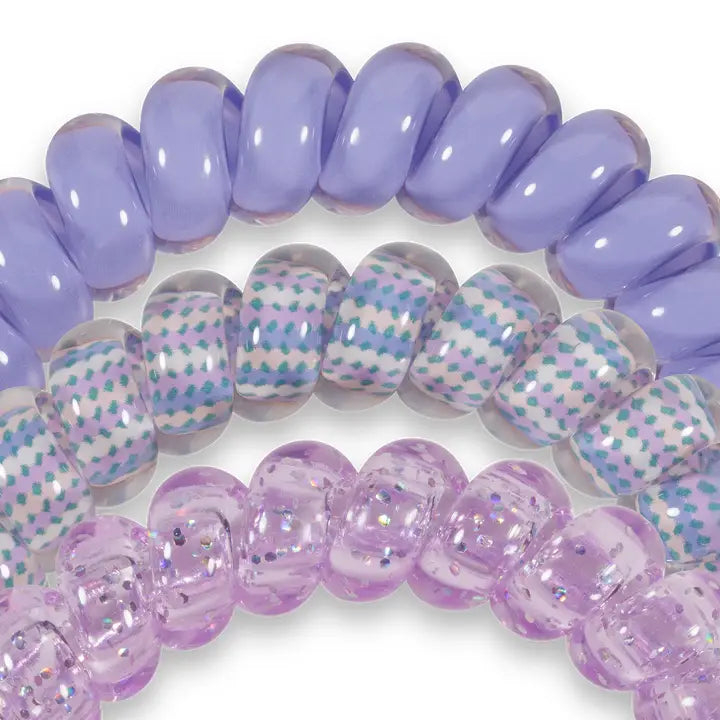 Teleties Spiral Hair Coils | Large | Lavender Mist