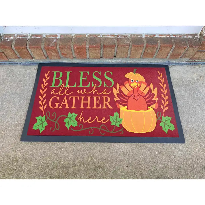 Dicksons Doormat Insert Bless All Who Gather