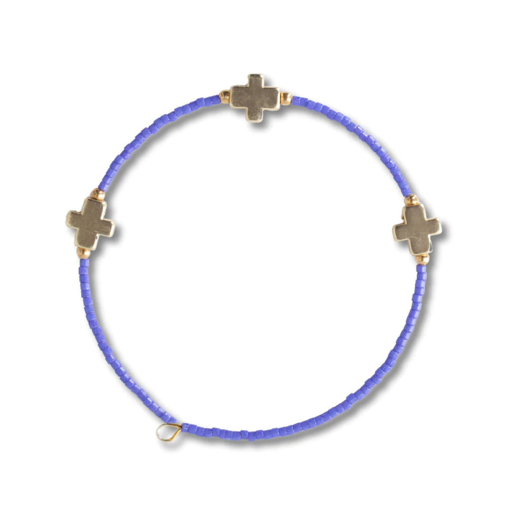 Lenny & Eva Faithful Bangle-Periwinkle