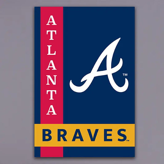 Magnolia Lane Braves Garden Flag