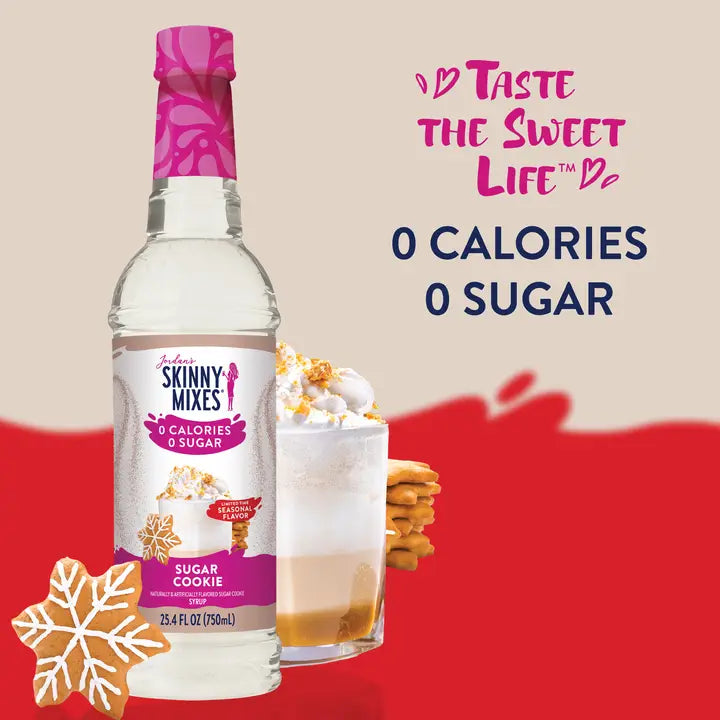 Jordan's Skinny Mixes Sugar Free Sugar Cookie Syrup