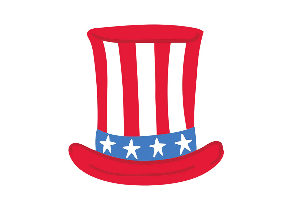 HAPPY EVERYTHING UNCLE SAM HAT BIG ATTACHMENT