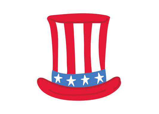HAPPY EVERYTHING UNCLE SAM HAT BIG ATTACHMENT
