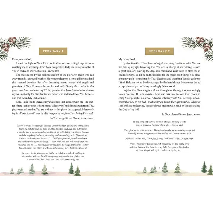 Jesus Listens For Every Season :A 365-Day Illustrated Prayer