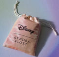 KENDRA SCOTT MICKEY MINNIE MOUSE TENNIS BRACELET GOLD WHITE CRYSTAL