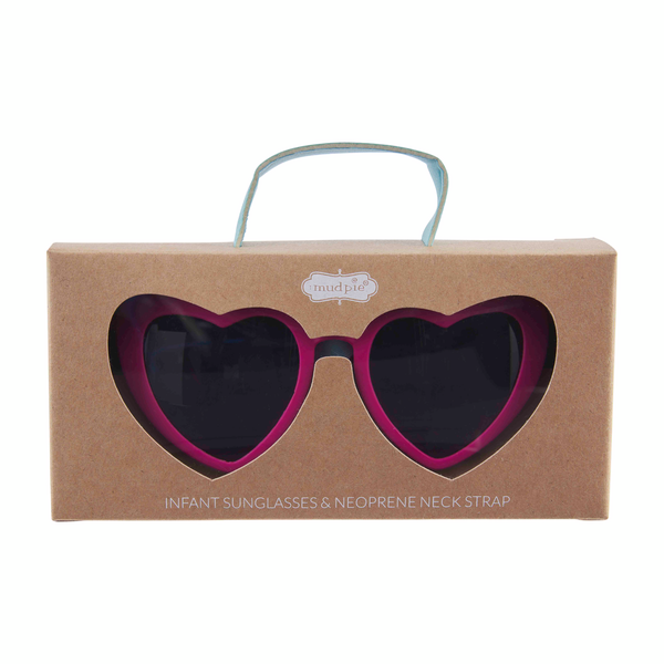 MUD PIE HEART TODDLER SUNGLASSES