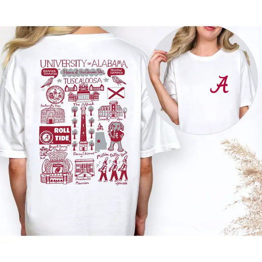 Alabama Collage Tee