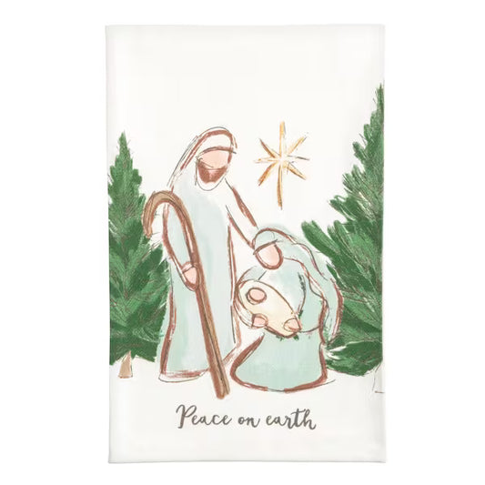 MUD PIE MARY POPLIN HAND TOWEL