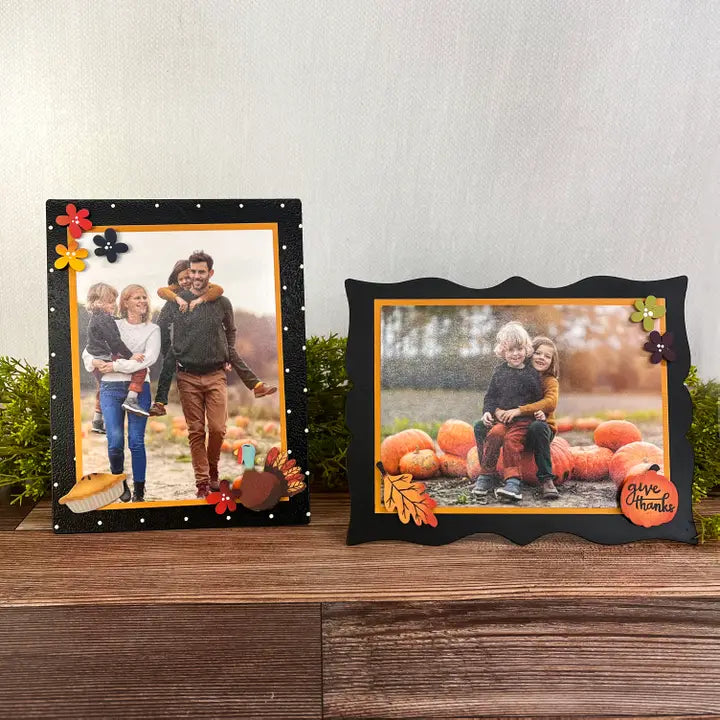 Roeda Studio Give Thanks Magnets S/4, Thanksgiving Decor