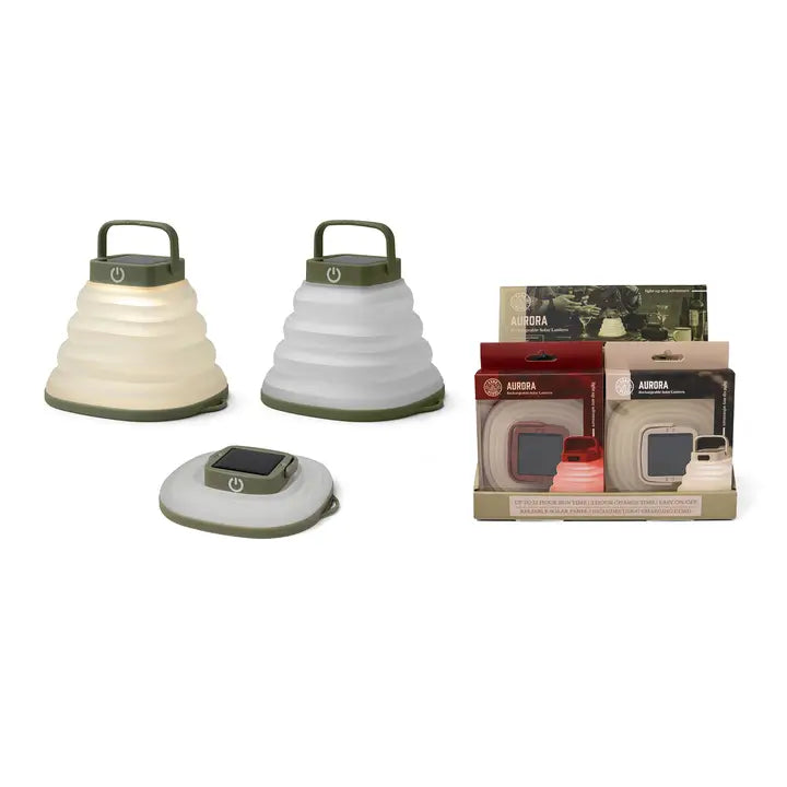 Bunk House Aurora Rechargeable and Collapsible Lantern