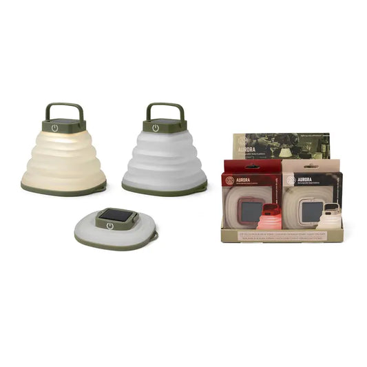 Bunk House Aurora Rechargeable and Collapsible Lantern
