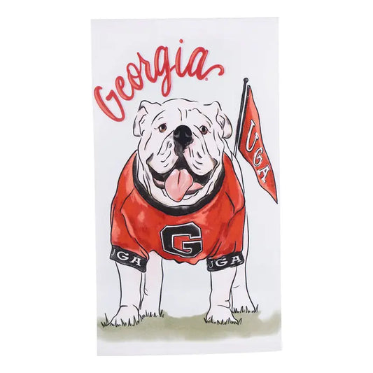 Glory Haus Georgia Mascot Tea Towel