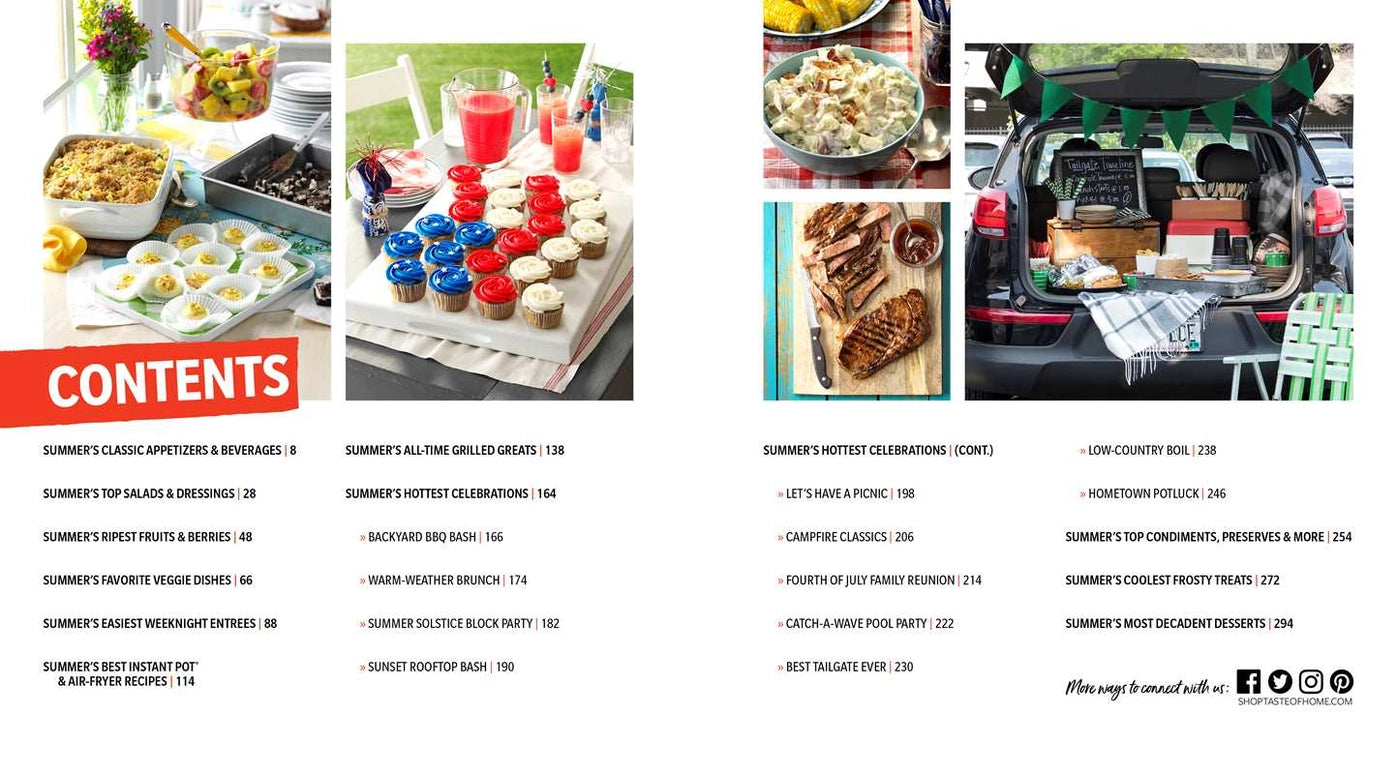 Taste of Home American Summer Cookbook