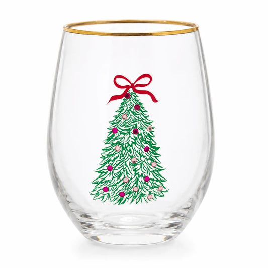 Mary Square Rosy Woodlands Rhinestone Glassware