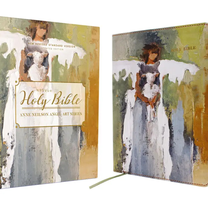 Nrsvue Bible Anne Neilson Angel Art Leathersoft Multi-Color