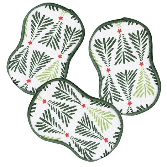 Once Again Home Co. Re:Usable Sponges (Set of 3) - Tree Lot