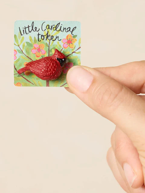 Natural Life Little Pocket Token-Cardinal