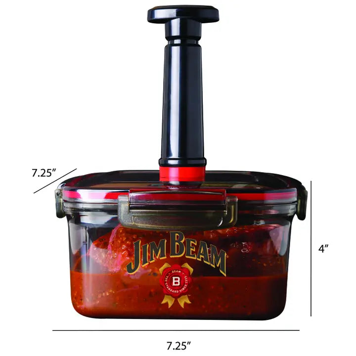 Jim Beam Vacuum Sealed Marinade Box