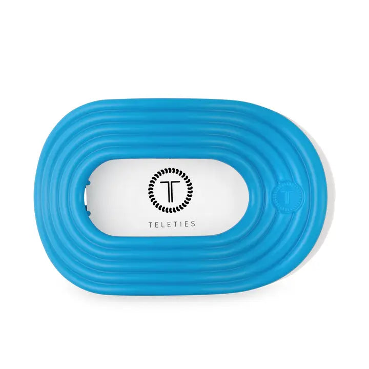 Teleties Flat Round Hair Clip | Large | Miami Vice