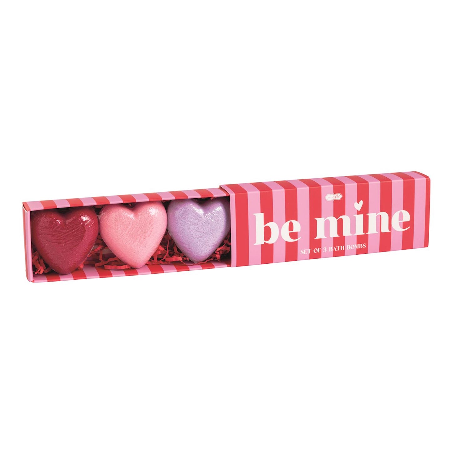 MUD PIE BE MINE BATH BOMB SET
