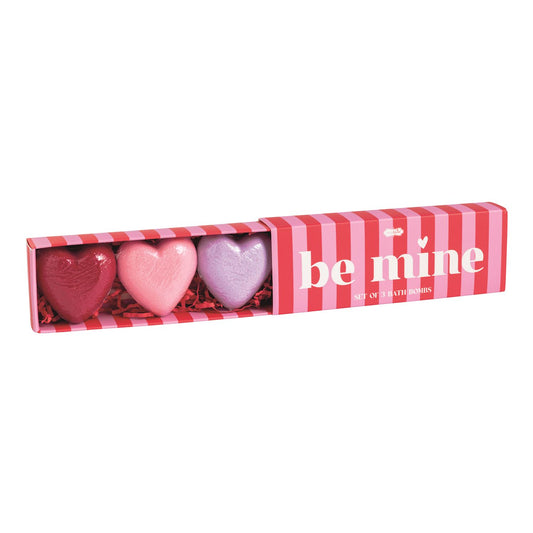MUD PIE BE MINE BATH BOMB SET